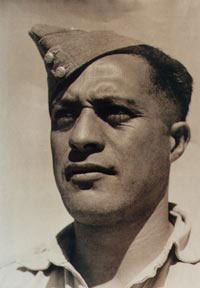 A fond farewell Sgt Haani Manahi. Image courtesy of Army Museum